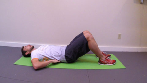 Form tip, push your lower back into the ground