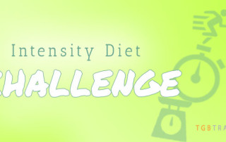 Intensity diet challenge - Recover fully